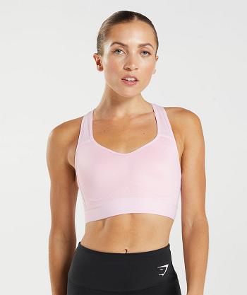 Gymshark Lätta High Support Sport Bh Dam Rosa | SE 2880AHK
